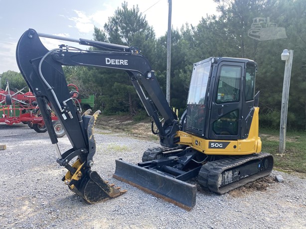 2022 DEERE 50G Mini (up to 12,000 lbs) Excavators